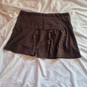 H&M Brown Mini Skirt